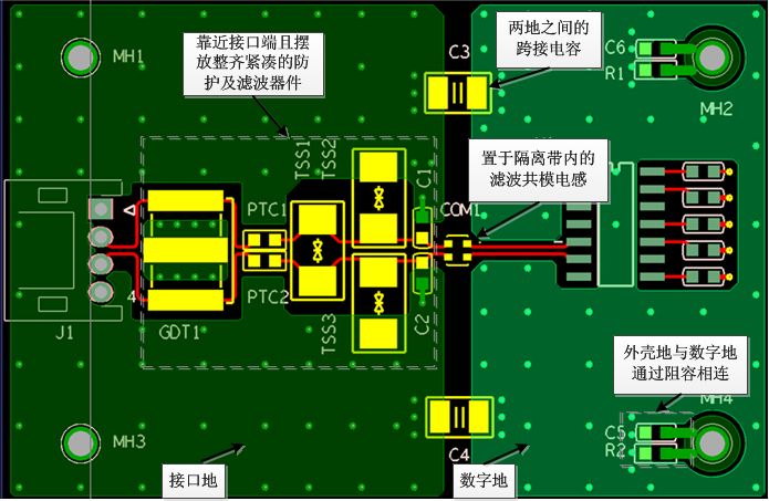 EMC測試中，RS485接口的電路設計方案有哪些